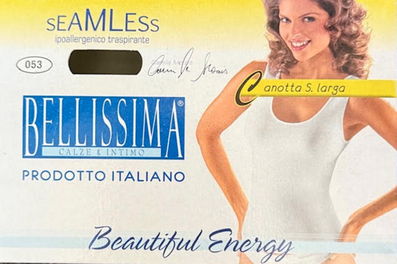 Women's Wide Shoulder Vest Plain Singlet - Image 2