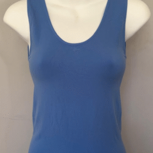 Women's Wide Shoulder Vest Plain Singlet