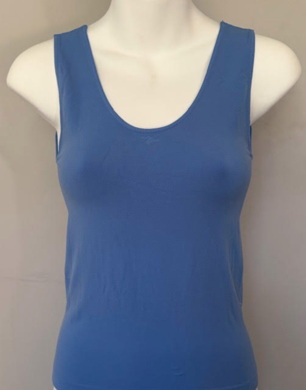 Women's Wide Shoulder Vest Plain Singlet