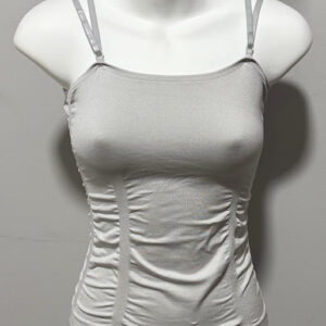 Bodice with Adjustable Thin Strap (Fringe Pattern )