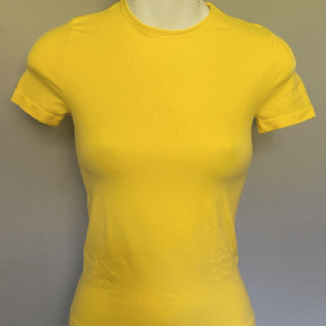 Short Sleeve High Round Neck T-Shirt