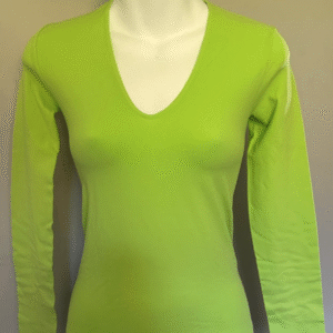 Long Sleeve U Neck T-Shirt