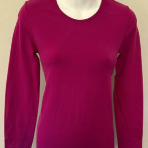 Long Sleeve High Round Neck T-Shirt