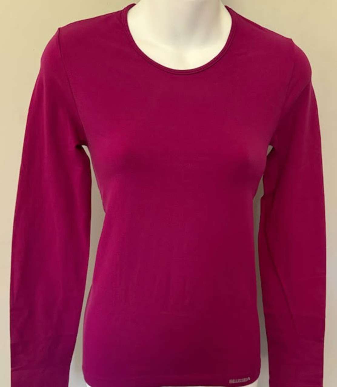 Long Sleeve High Round Neck T-Shirt