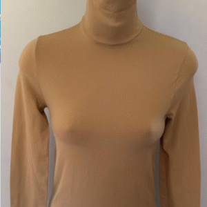 Seamless Long Sleeve High Neck T-Shirt 