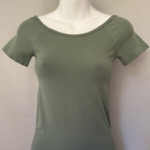 Bellissima - Short Sleeve Bateau Neck T-Shirt