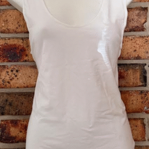 Women's Wide Shoulder Vest Plain Singlet - Plus Size Only