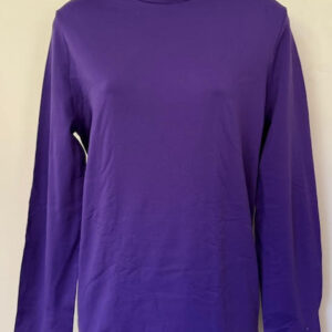 Turtle Neck Long Sleeve Shirt - Plus Size only