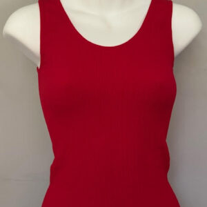 Tank Top with Rippled Pattern