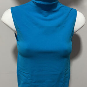 Sleeveless Shirt with Neck Band