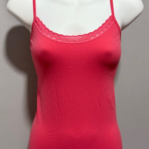 Yoga Thin Spaghetti Strap Singlet with Pattern & Lace