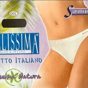 Women's Low Waist Brief Fine Ribbed